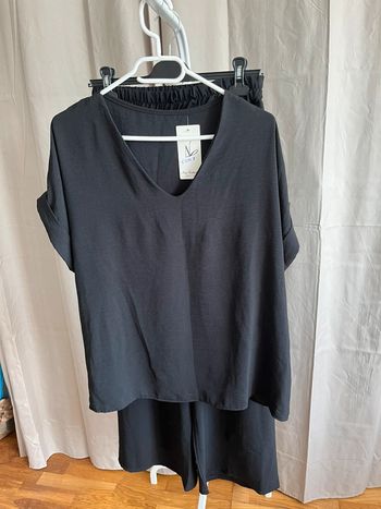 Ensemble palazzo et blouse taille unique
