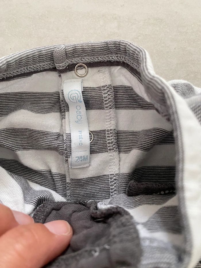 Lot de 3 t-shirts ML 1 col mao 2 ans - photo numéro 9