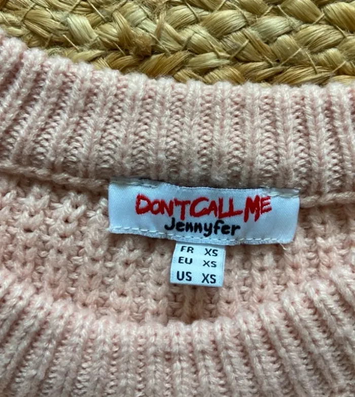 🩷 Pull femme ado rose pâle Taille XS 🩷 - photo numéro 4
