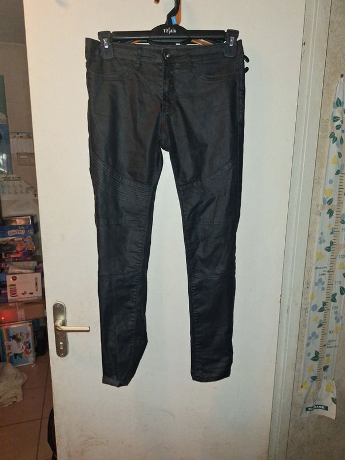 Pantalon cuir 16 ans