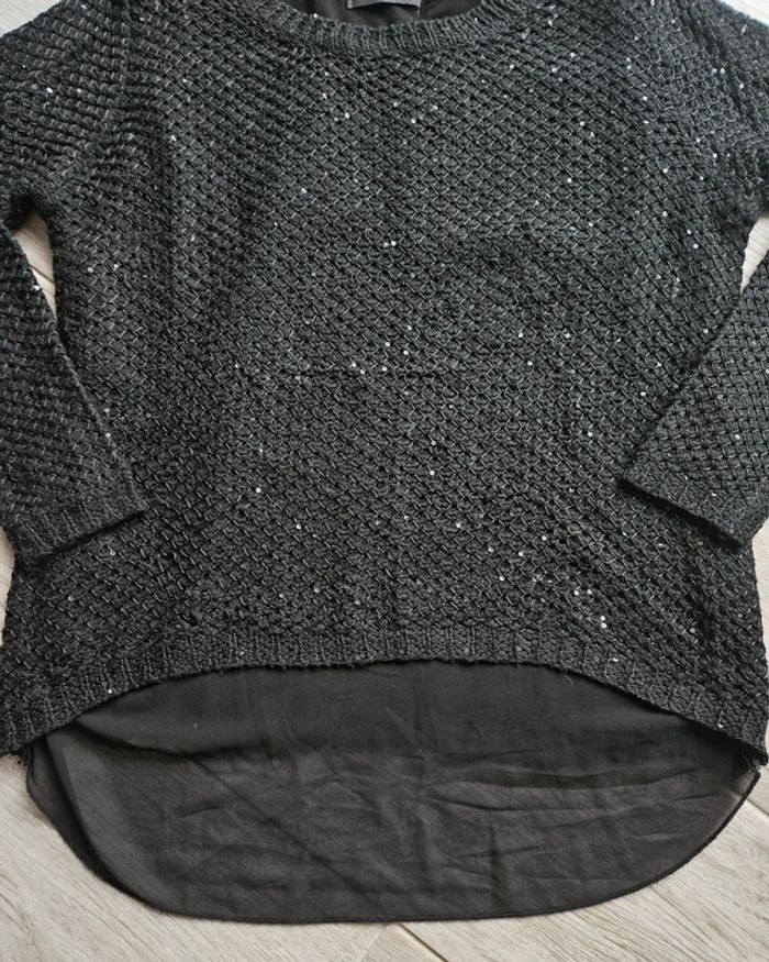 Pull a sequins femme taille L - photo numéro 2