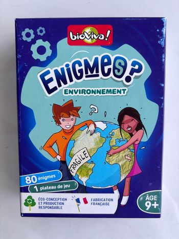 Jeu Énigmes environnement Bioviva enfant 9 ans et + neuf