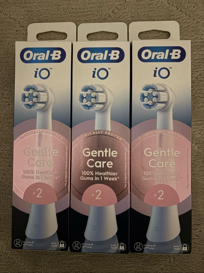 Brossettes Oral B iO (6 au total) Neuf