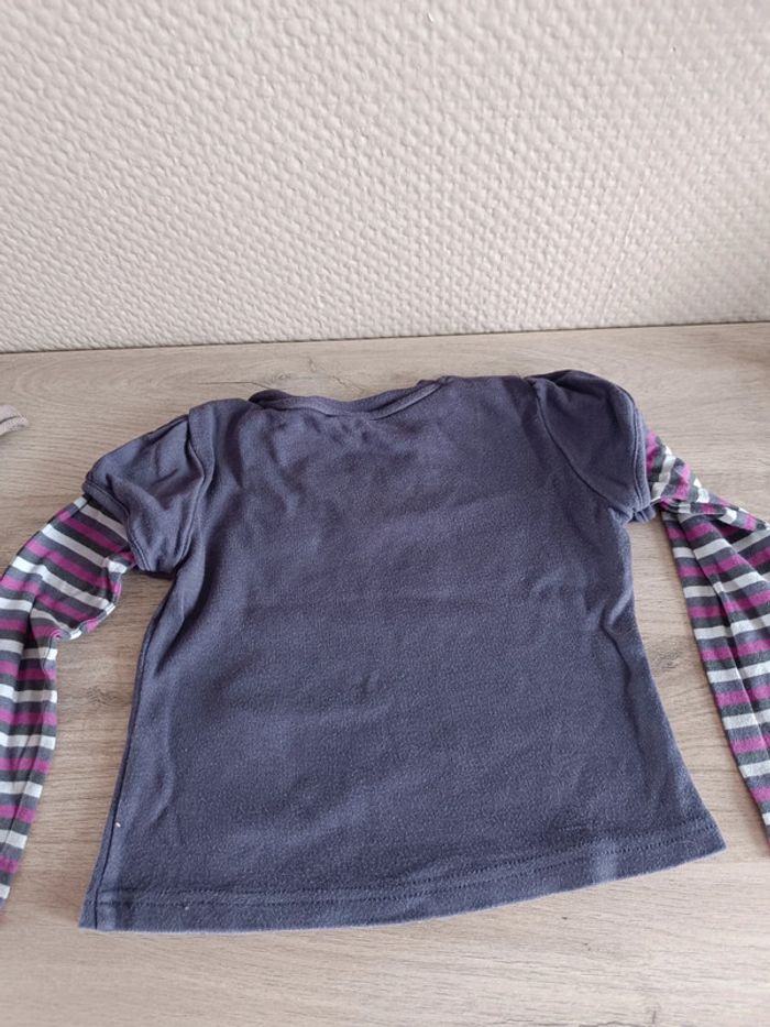 T-shirt fashion 4 ans fille - photo numéro 4