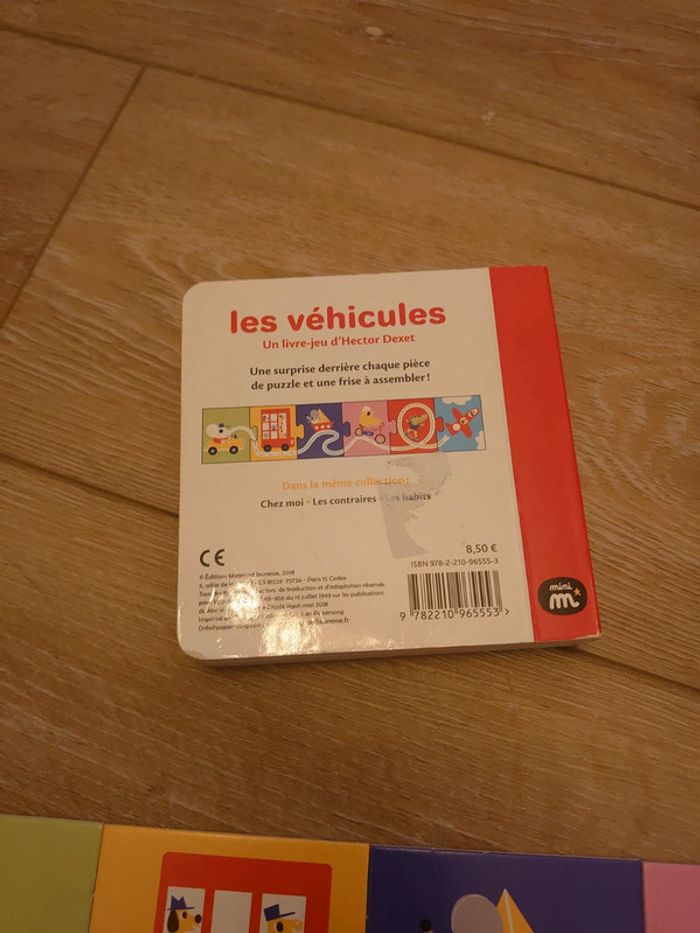 Livre puzzle les véhicules - photo numéro 4