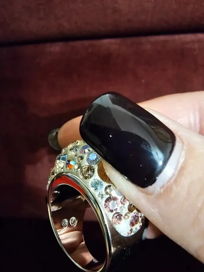 Bague Swarovski Scintillante Taille 58 (18.5mm) - Élégance Assurée ! - photo numéro 6
