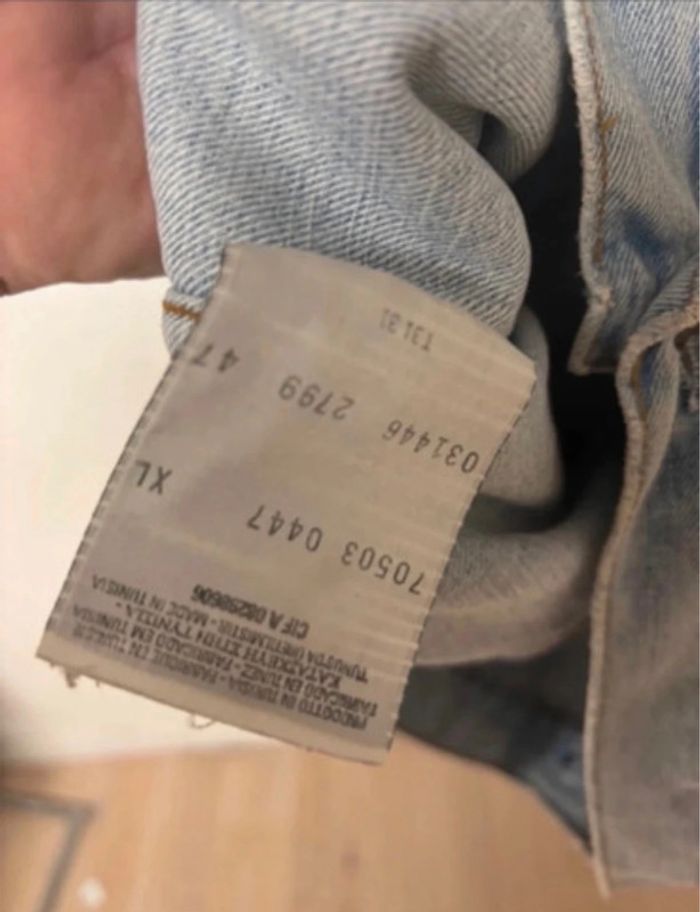 Veste Levi's Vintage en Jean - Taille XL - photo numéro 19