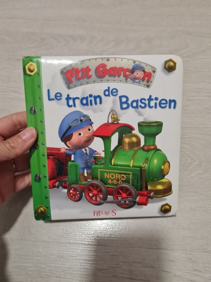Livre "Le train de Bastien"