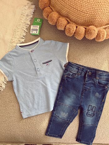 Ensemble jean et tee-shirts obaibi orchestra