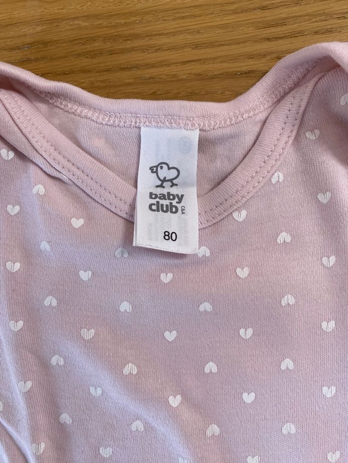 Baby Club Body rose cœur Taille 12/18 mois - photo numéro 5