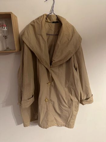 Manteaux trench décade beige grande taille 44