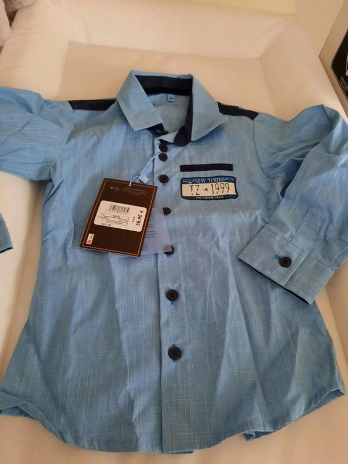 Chemise trasluz 4 ans neuf - photo numéro 2