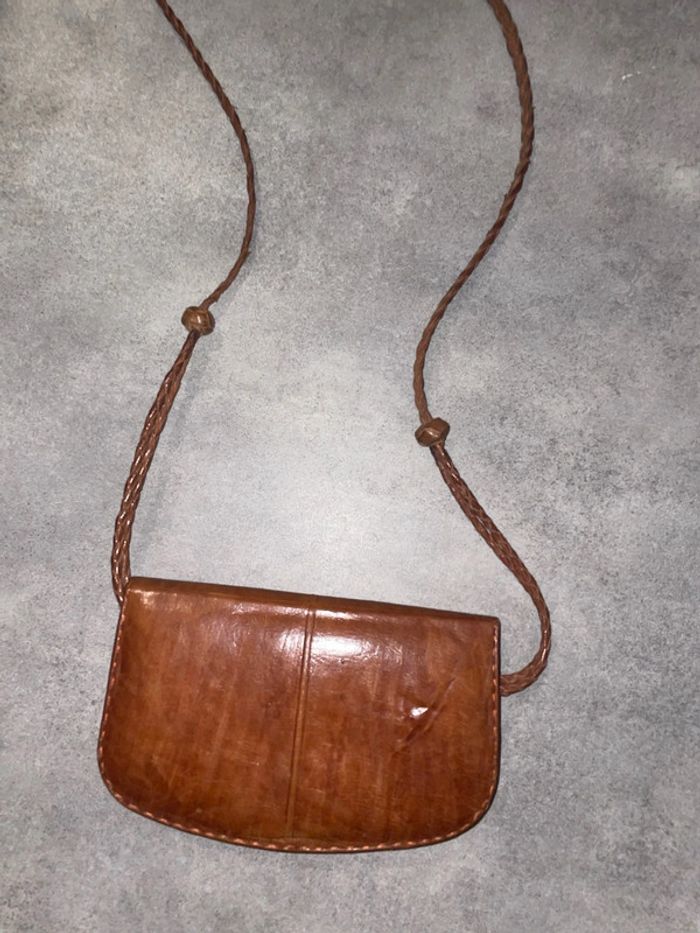 Sac à main en cuir Artisanal Vintage - photo numéro 2