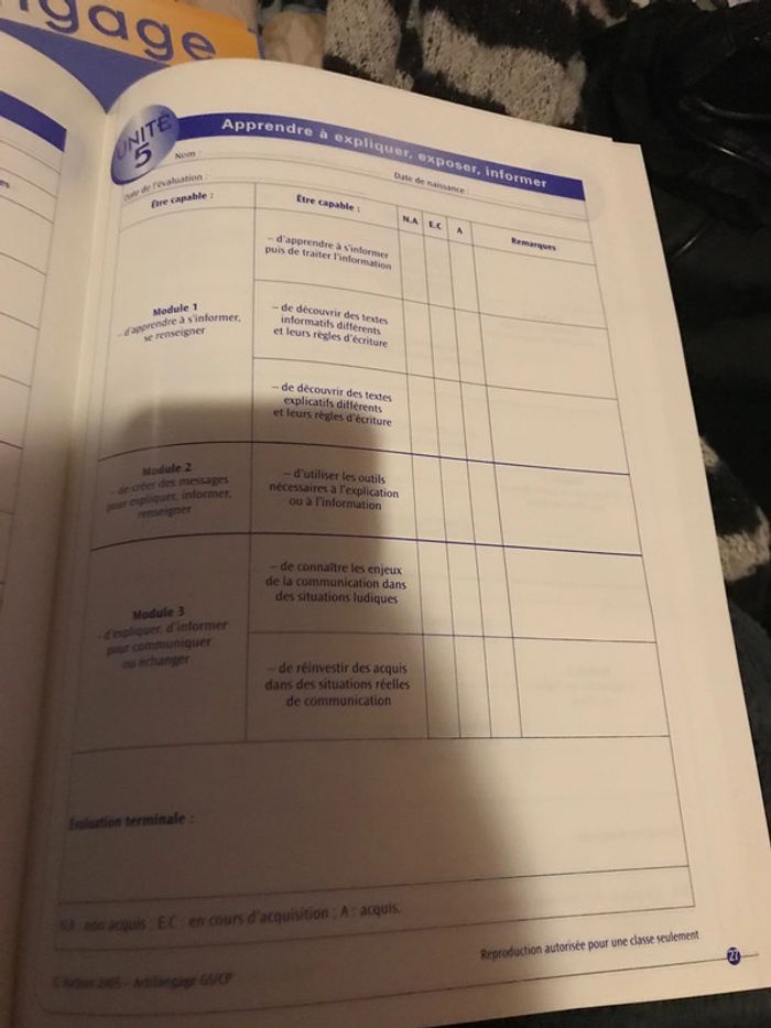 Actilangage GS CP pour construire l’oral et l’écrit Nathan - photo numéro 7