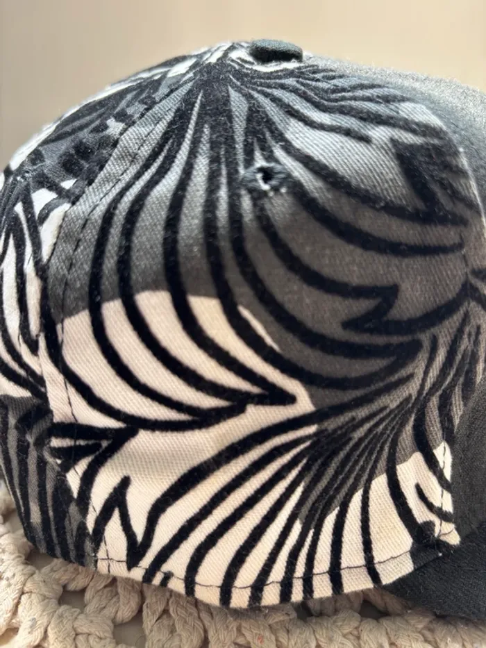 New Era 59Fifty Casquette Yankees édition vintage – motif tribal-zebre noir & blanc 57 - photo numéro 6