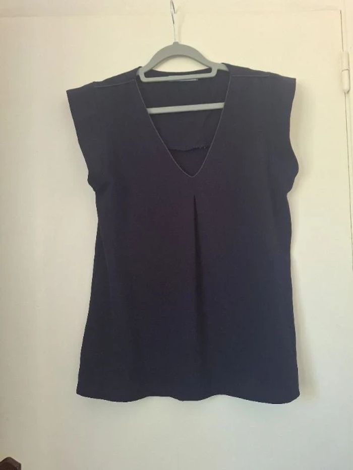 Blouse bleu marine taille 38