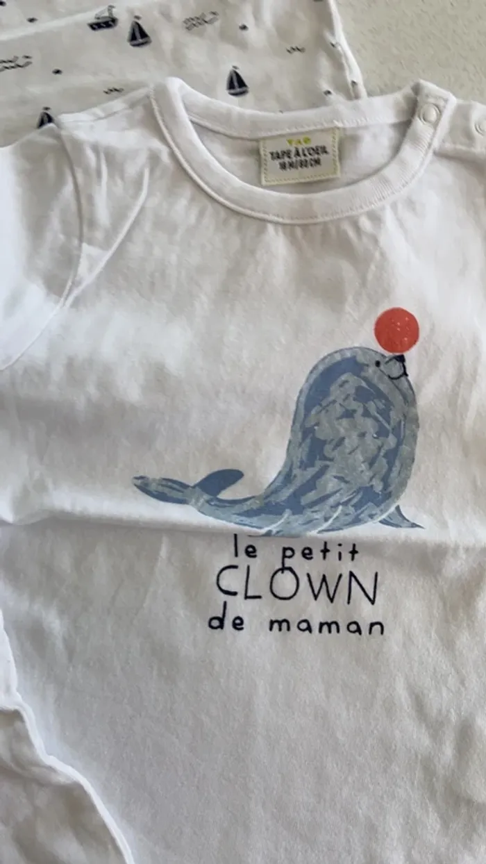 Lot tee-shirt taille 18 mois - photo numéro 6
