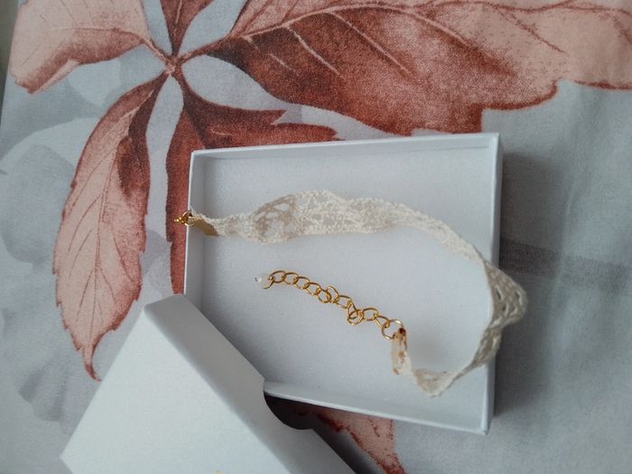 Bracelet bohème en coton et acier inoxydable - photo numéro 2