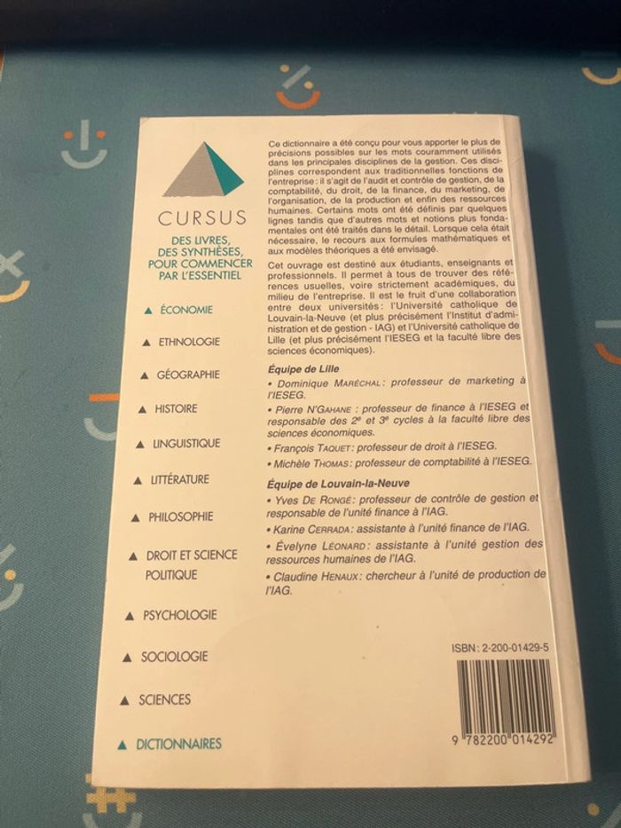 Dictionnaire de gestion - photo numéro 2