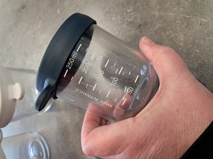 Lot de 4 pots de conservation diversification pot bébé beaba en verre - photo numéro 4