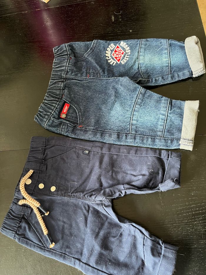 Pantalons 3 mois