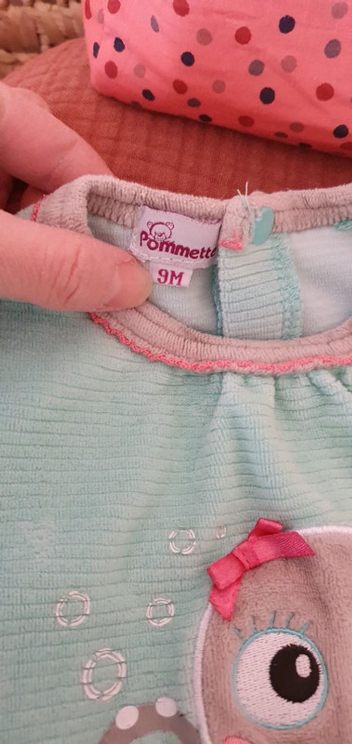 Pyjama Pommette taille 9 mois - photo numéro 5