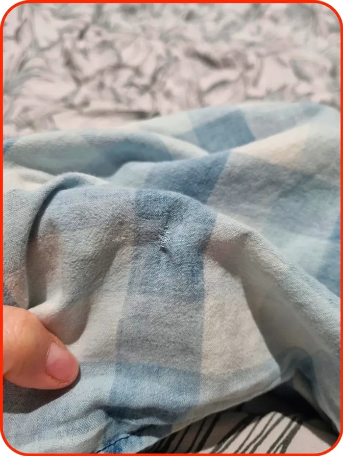 Chemise à rayures bleu et blanc Celio Taille L - photo numéro 8