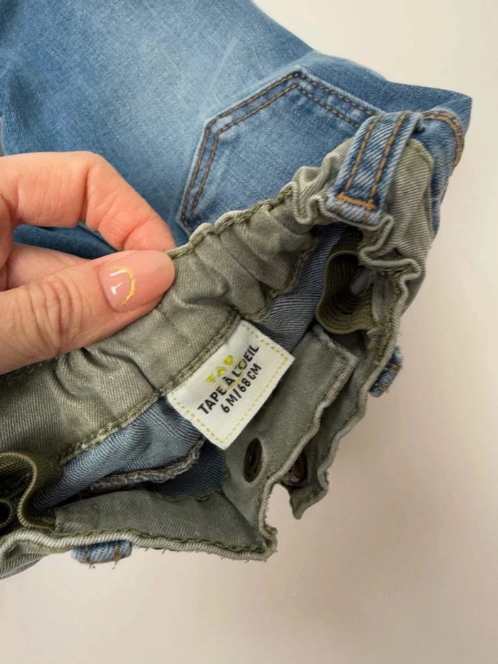 Jeans bébé garçon mini Adventurer TAO taille 6 mois - photo numéro 4