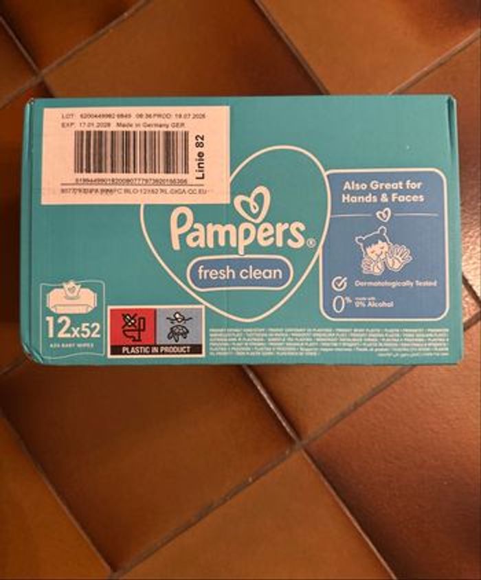 Lingettes Pampers Fresh Clean - photo numéro 3