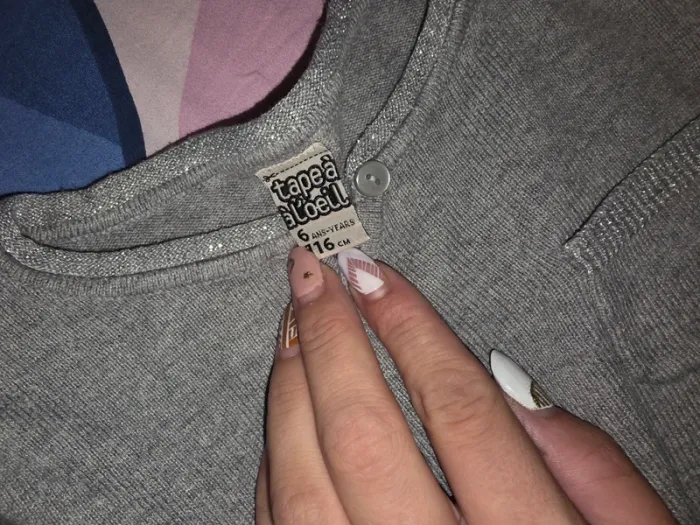 Pull leger gris - photo numéro 2