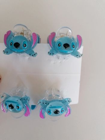 4 mini pinces Stitch 👧🏻