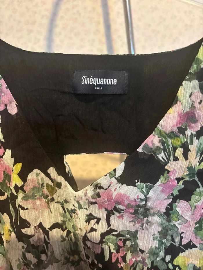 Robe fleurie taille 38 marque sinequanone - photo numéro 5