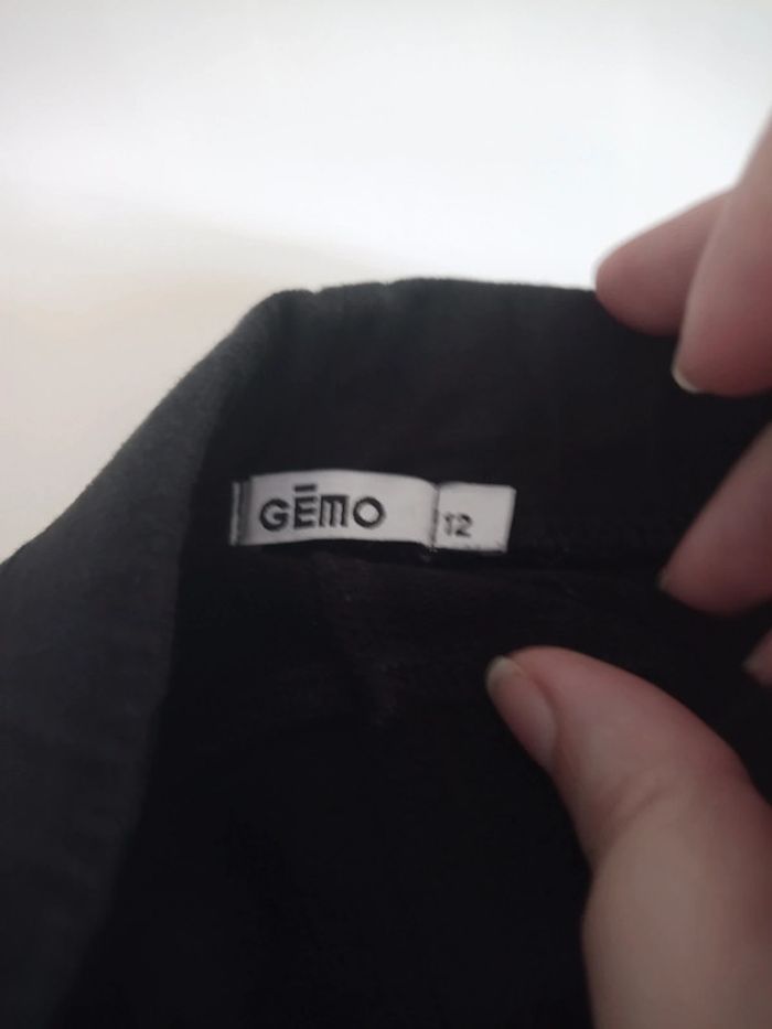 Pantalon noir Gémo 12 ans tbe fille - photo numéro 4