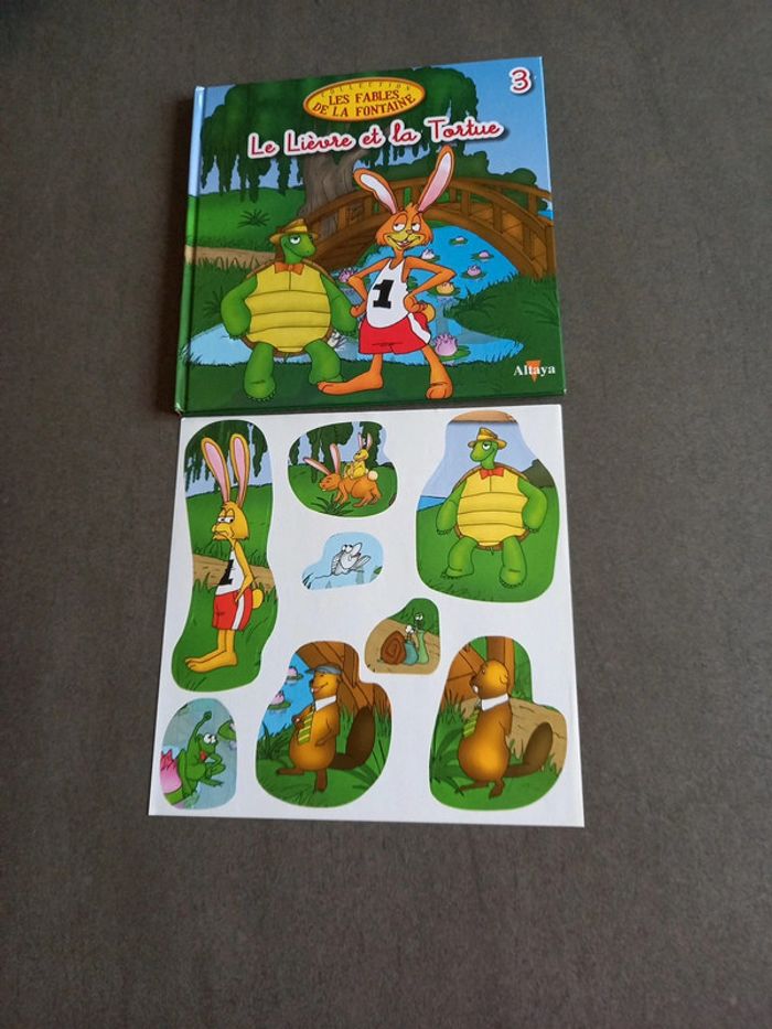 Livre Le Lièvre et la tortue