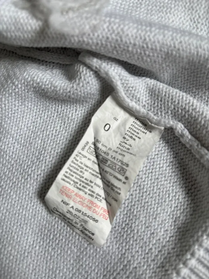 Gilet blanc - photo numéro 2