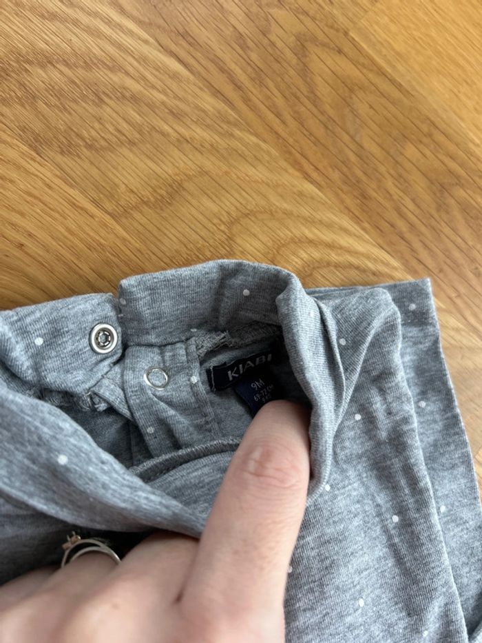 Lot de 3 t-shirt manches longues avec col roulés - 9 mois - KIABI - photo numéro 2