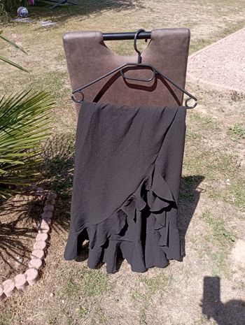 Jupe noir fendu taille 36