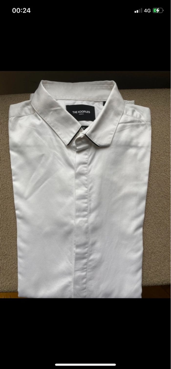 Chemise homme the Kooples blanche - photo numéro 2