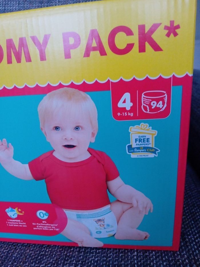 Pampers 94 pants taille 4 - photo numéro 2