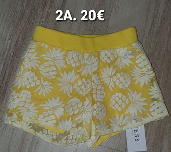 Short guess neuf 2ans