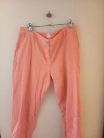 Pantalon abricot femme  terre bleuetaille 44