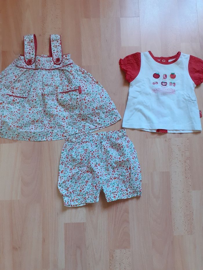 Lot de 15 articles printemps-été 3 mois fille - photo numéro 3