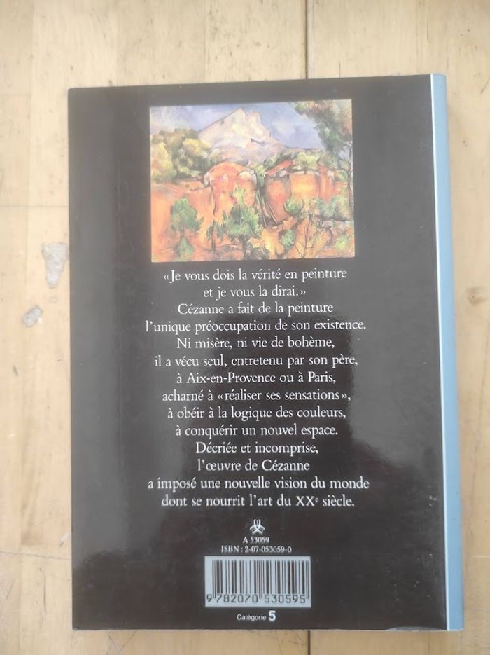 Cézanne puissant et solitaire Michel Hoog Découvertes Gallimard 1990 - photo numéro 3