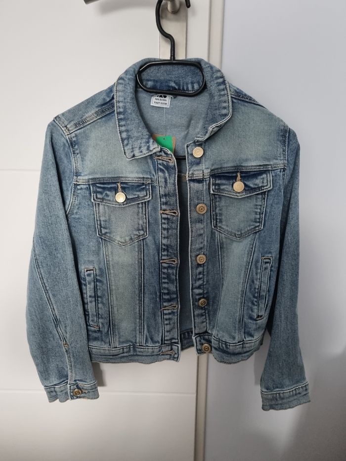 Veste en jean fille Tao