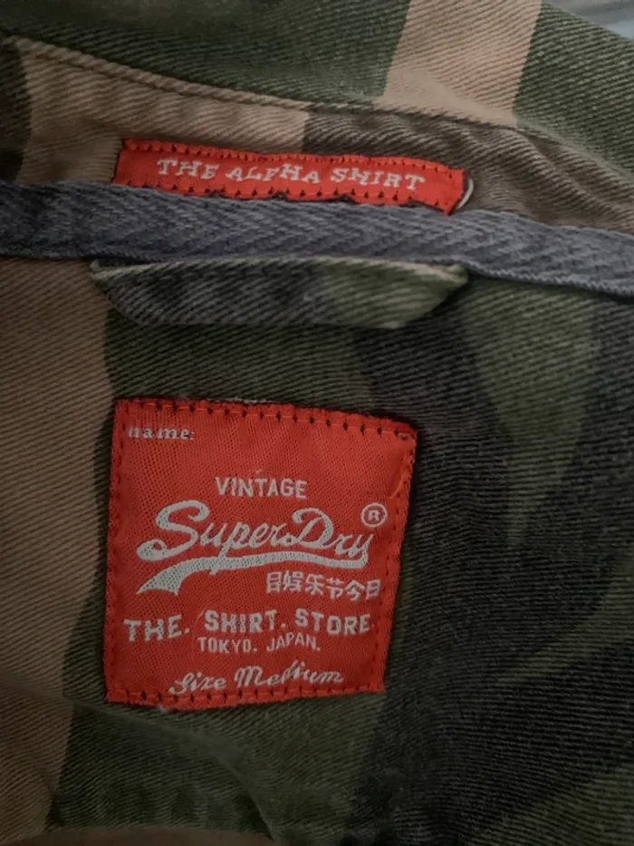 Veste Superdry militaire taille M manches courtes - photo numéro 14