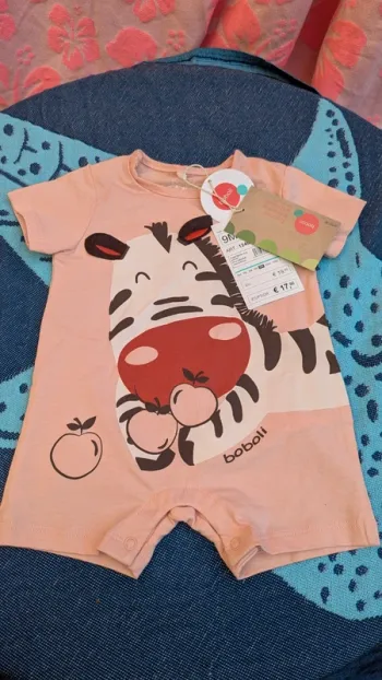 Combi coton bio Boboli 9 mois