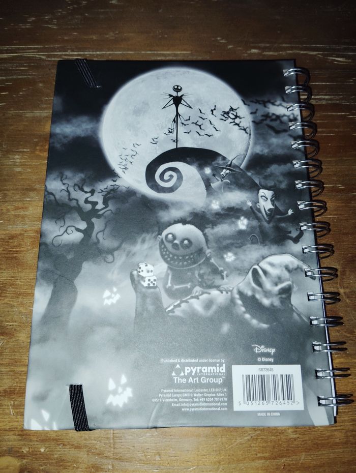 Carnet effet 3D L'étrange Noël de monsieur Jack - photo numéro 4