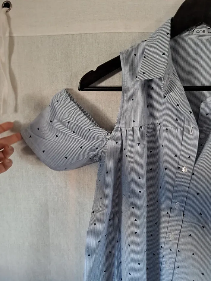 Robe Chemise  blouse longue originale - photo numéro 2