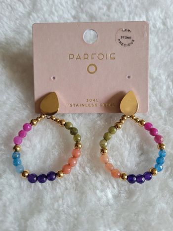 Boucles d oreilles multicolores Parfois