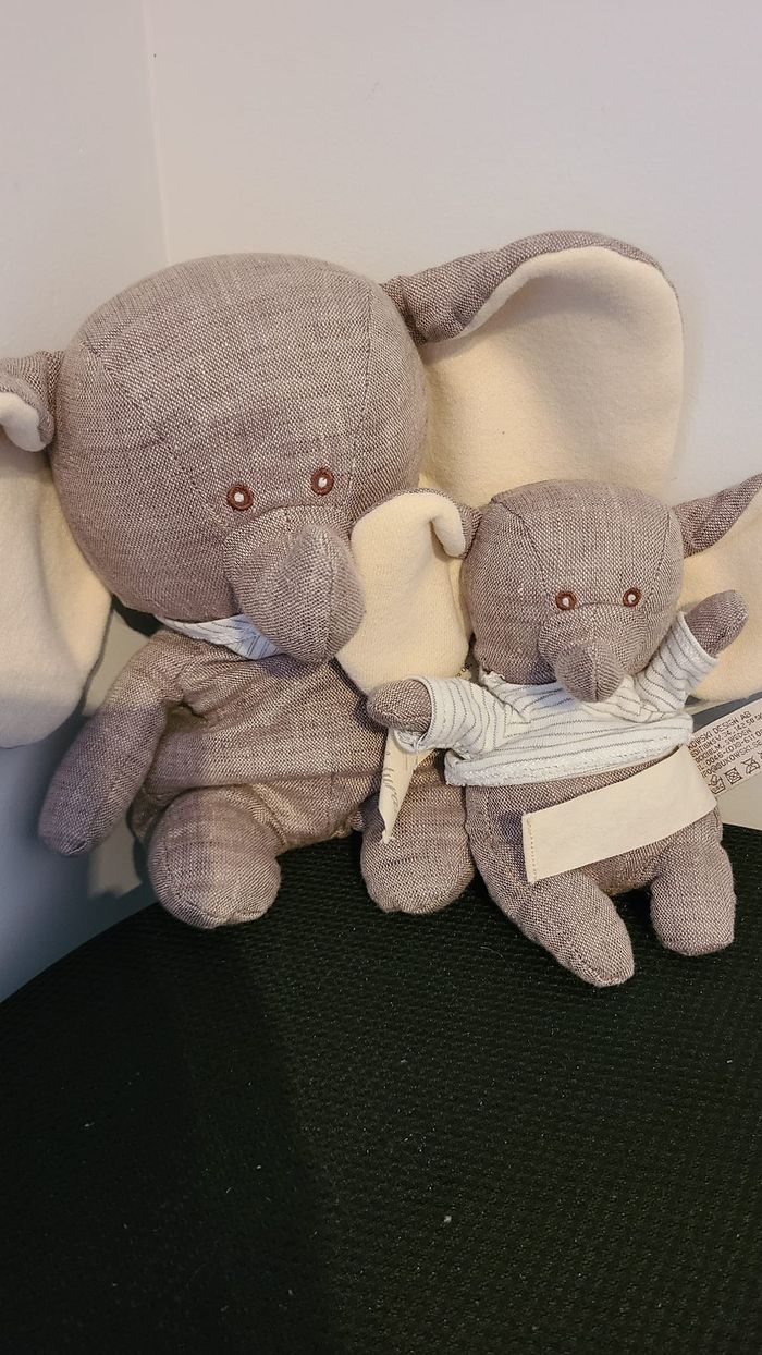 doudou éléphant - photo numéro 5